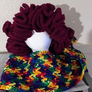 Hand crafted ruffled bucket hats
